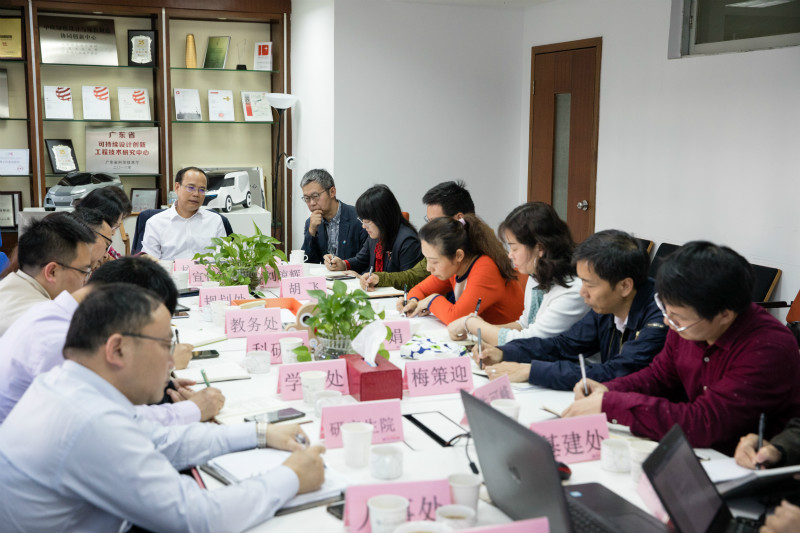 邱学青校长到开车漫画
调研指导工作